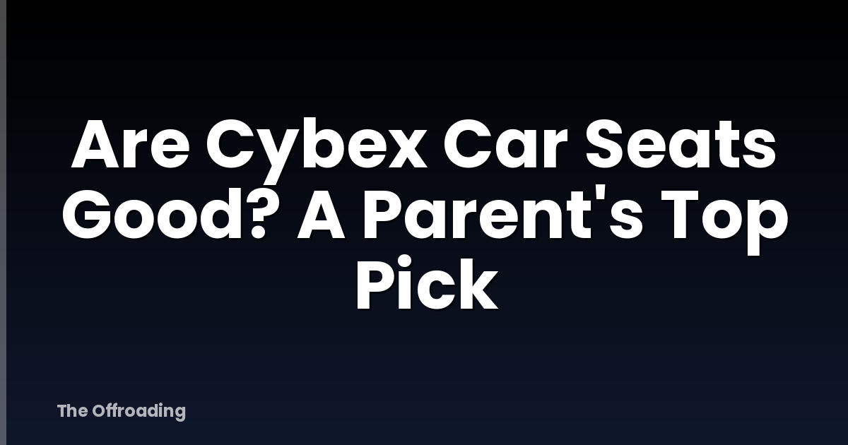 Are Cybex Car Seats Good? A Parent's Top Pick