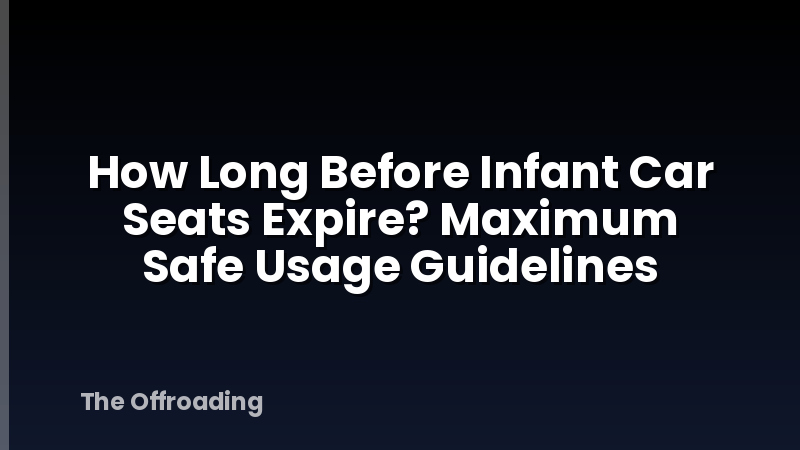 How Long Before Infant Car Seats Expire? Maximum Safe Usage Guidelines