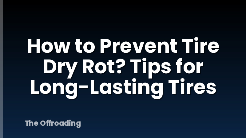 How to Prevent Tire Dry Rot? Tips for Long-Lasting Tires