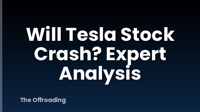 Will Tesla Stock Crash? Expert Analysis