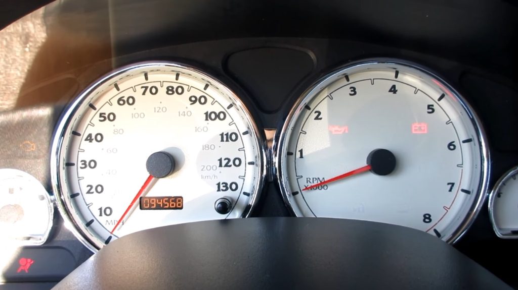 Saturn Vue meter