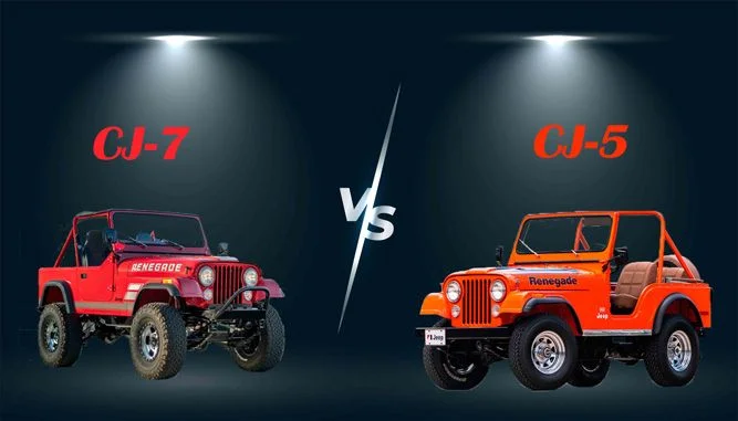 CJ7 vs CJ5: Choosing the Right Classic Jeep for You