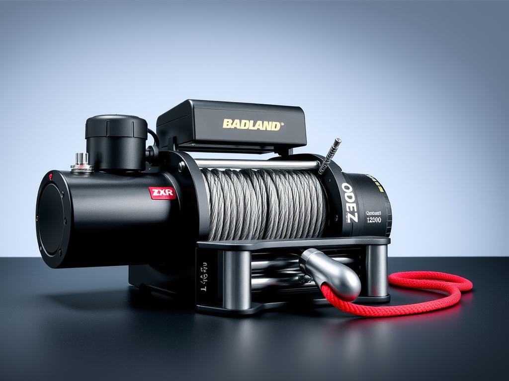 Badland ZXR 12000 winch for Jeep with synthetic rope Badland ZXR 12000 winch for Jeep with synthetic rope