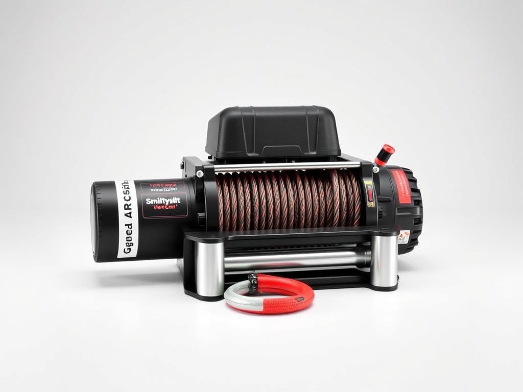 Smittybilt XRC Gen3 9.5K winch for Jeep with synthetic rope Smittybilt XRC Gen3 9.5K winch for Jeep with synthetic rope