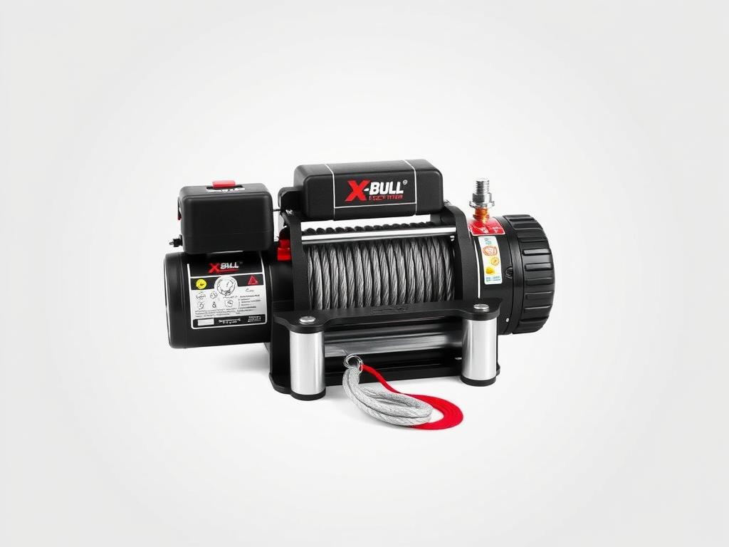 X-Bull 13000lb Electric winch for Jeep with synthetic rope X-Bull 13000lb Electric winch for Jeep with synthetic rope